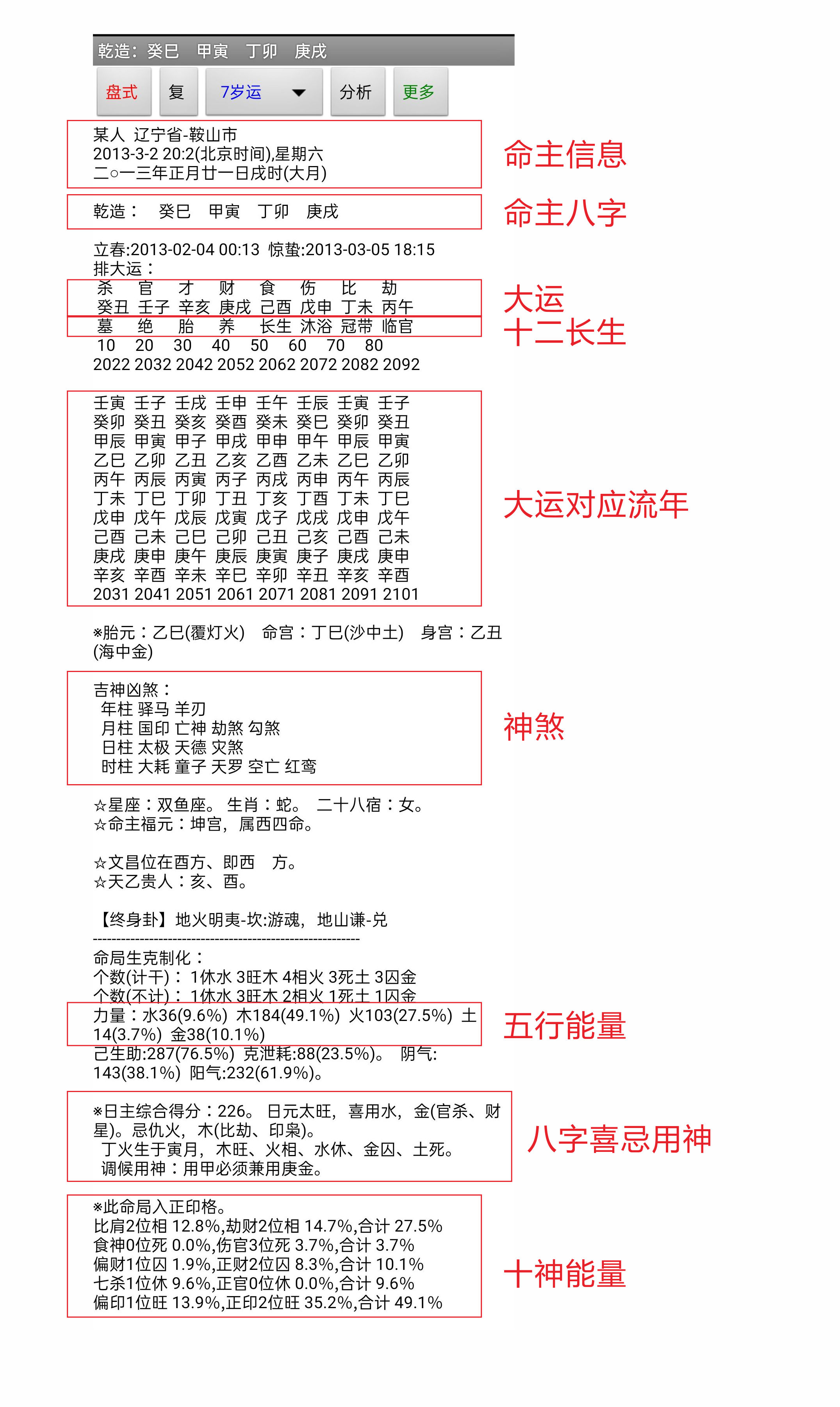 第一节八字基础天干地支及排盘方法