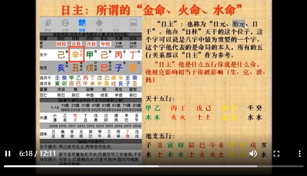 八字排盘教学