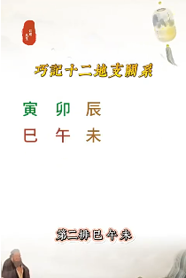 十二地支关系